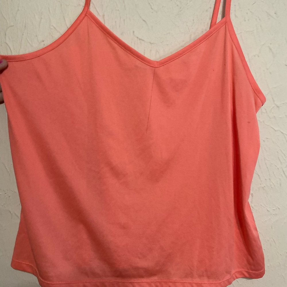 Coral Spaghetti Strap Top size Extra large